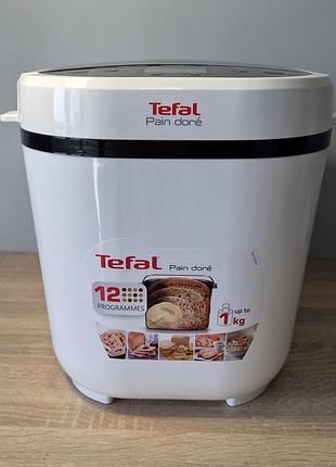Хлебопечь tefal pain doré (pf210138) - полный комплект + книга рецептов и коробка