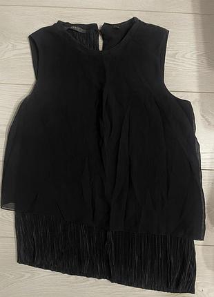 Елегантна жіноча чорна блуза esprit s/m