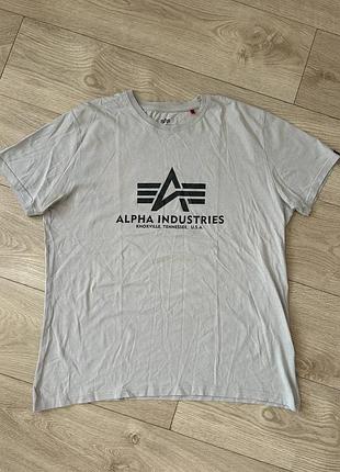 Футболка alpha industries basic