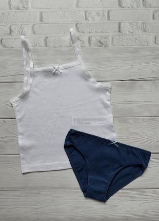 👙185грн👙110см 🛍у наявності🛍1шт дитячий комплект білизни lefties майка та труси