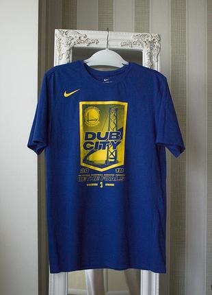 Мужская футболка nike dri-fit golden state оригинал new !