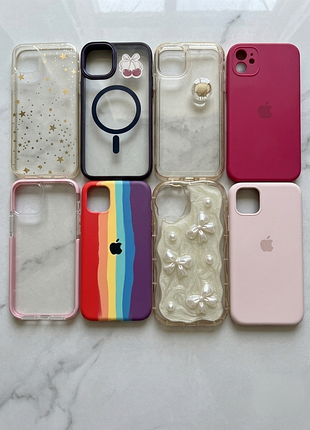 Чохли на iphone 11 (та один на iphone 12)
​
​