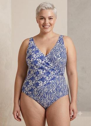 Купальник суцільний цельный слитный купальник plus size