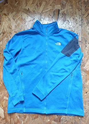 Оригінальна трекингова термо кофта реглан the north face