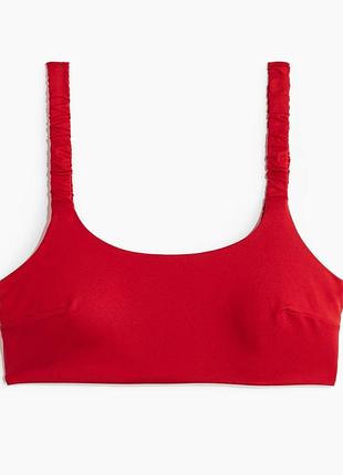 Красный верх от купальника топ h&amp;m, l