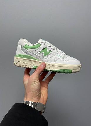 Кросівки жіночі new balance 550 ‘white mint’