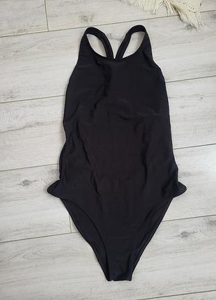 Слитный черный купальник h&amp;m move 40, m