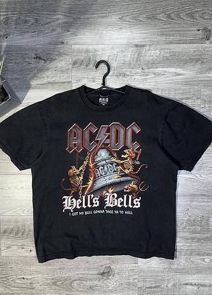 Оригінальна, вінтажна футболка - red rock ac/dc