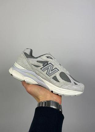 Кросівки жіночі new balance 990v3 x levi’s elephant skin