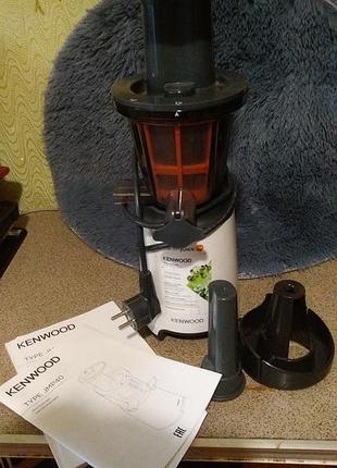 Шнекова соковижималка kenwood purejuice one jmp400