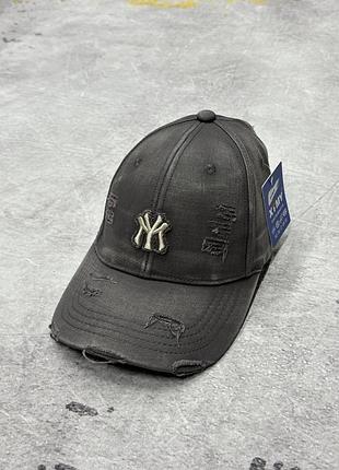 Кепка new era york серая