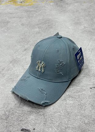 Кепка new era york голубая