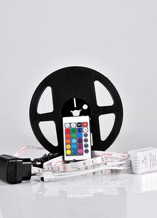 Светодиодная лента goldlux led 12v 5m rgb 18w ip20