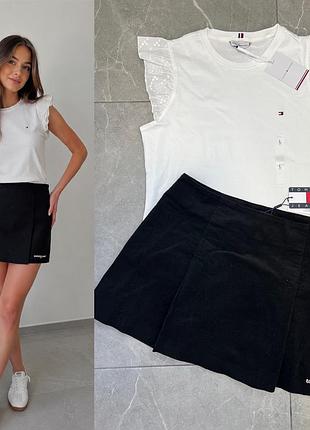 Біла футболка tommy hilfiger