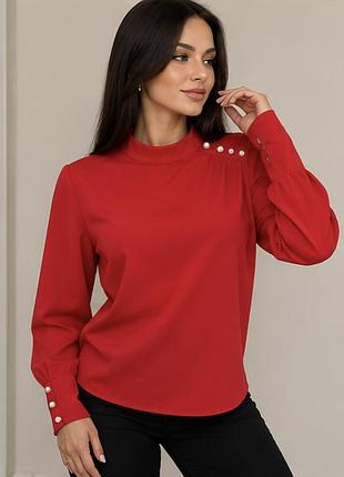 Блуза красная zara размер м