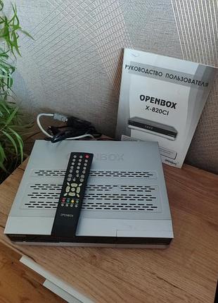 Супутниковий ресивер openbox x-820ci