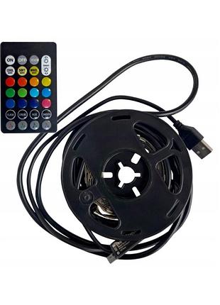 Светодиодная лента goldlux led 8w 3000k 55lm ip20 с пультом