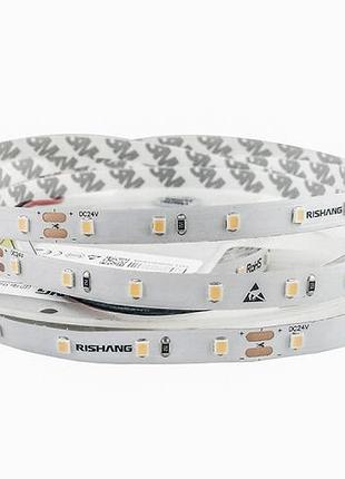 Светодиодная лента 2835-60-ip33-ww-8-24 rn0860tc-b e-pcb 2700к