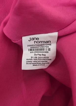 Сумка жіноча рожева jane norman 8