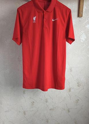 Спортивная футболка поло nike, леверпуль