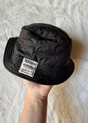 Брендова дута панама nununu (puffer bucket hat) — оригінал!