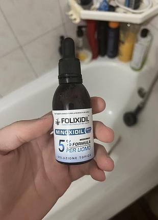 Міноксидил folixidil 5% для чоловіків, 60 мл