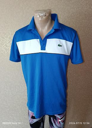 Lacoste мужская спортивная футболка поло