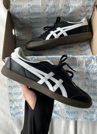 Asics onitsuka tiger black leather
