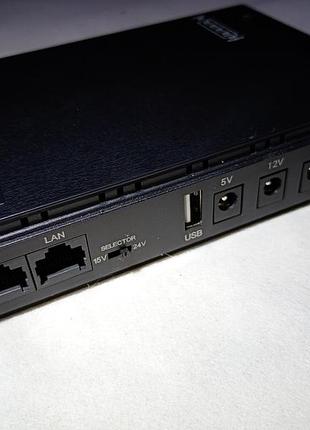 Портативный источник бесперебойного питания (микро-ups) upsen nemo dc1018p мощностью 18 вт со встроенным аккумулятором емкостью 10400 маг 2