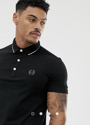 Стильне поло armani exchange 🖤