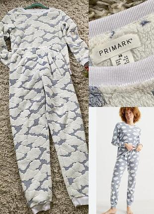 Мега тепла,мʼяка флісова піжама,primark,p.34-36