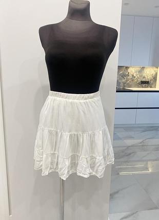 Спідниця, юбка zara xs-s біла