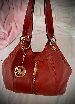 Michael kors сумка женская кожаная