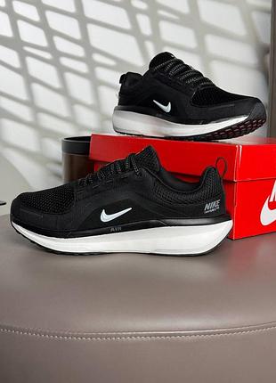 Мужские кроссовки nike winflo 11 black white