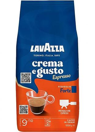 Кофе в зернах lavazza crema e gusto forte 1 кг