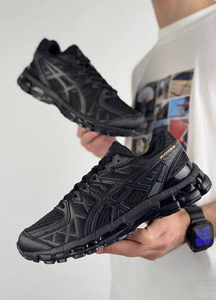 Мужские кроссовки asics gel-kayano 20 all black