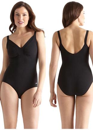 Купальник speedo sculpture watergem моделирующий черный xl xxl 52–54
