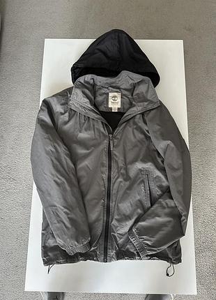 Timberland waterproof jacket grey m | оригінальна вітровка з капюшоном