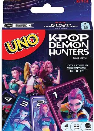 Настільна гра uno k-pop demon hunters (к-поп)