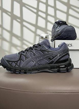 Мужские кроссовки asics gel-kayano 20 indigo fog black