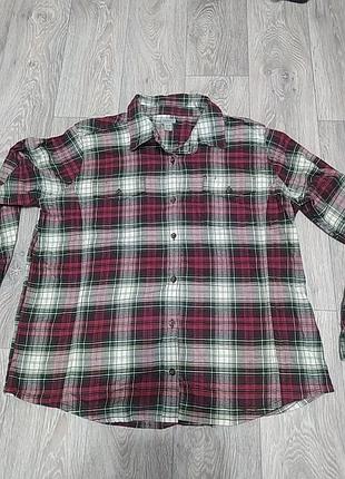 Рубашка коттонова бренду carhartt