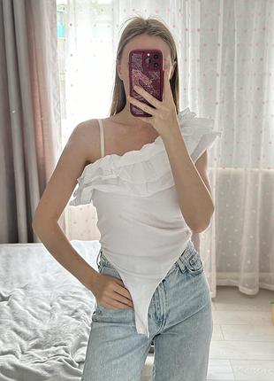 Боді zara на одне плече