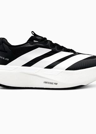Черные мужские кроссовки adidas adizero evo sl black white x адидас 42