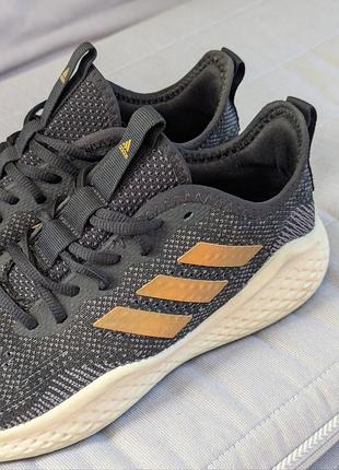 Кроссовки женские adidas fluidflow 37-38 р. 24 см для бега, дигмирующая сетка
