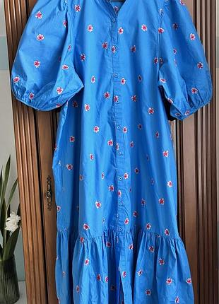 Сукня з вишивкою zara l (48-50)
