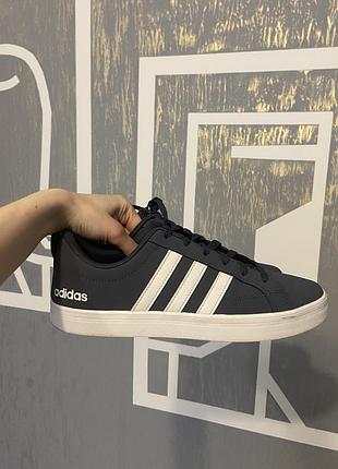 Чоловічі кеди adidas vs pace 2.0 оригінал, сині кросівки адідас 42 розмір (26.5 см)