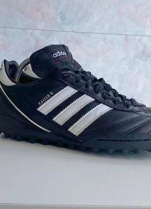 Adidas kaiser 5 футбольні кросівки шкіряні сороконіжки 39 розмір