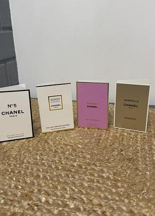 Набір пробників chanel, 4 шт., нові