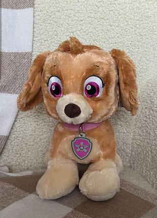 Скай щенячий патруль nickelodeon bab, build-a-bear мʼяка іграшка.
