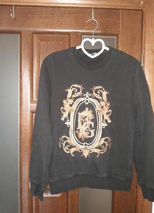 Світшот в стилі d&g бавовна